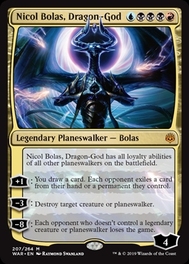 Nicol Bolas, Dragon-God War of the Spark